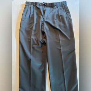 Slates Men’s Dark Grey Dress Pants original fit